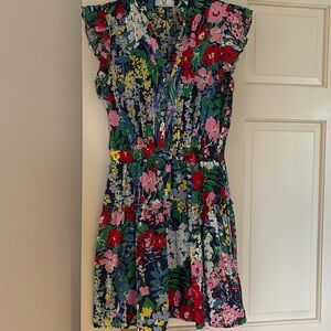 Homebody vibrant ruffle dress.